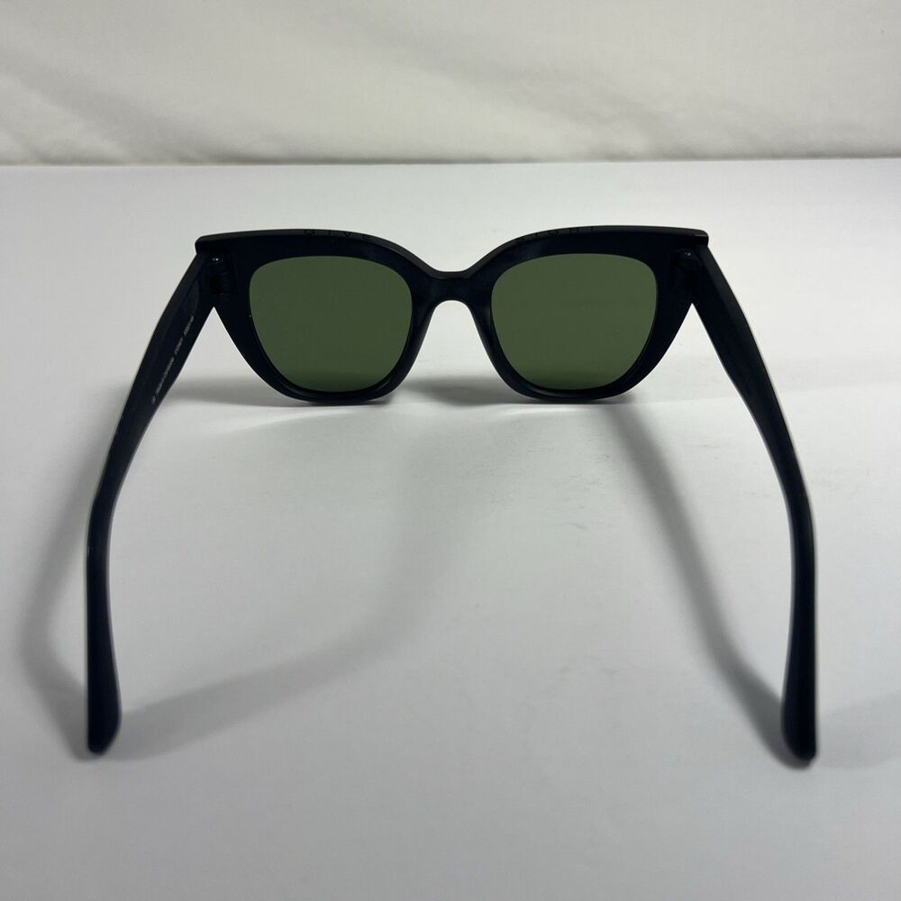 TOMS Sydney Matte Black Cat Eye Give Sight Sunglasses Traveler Collection - Picture 5 of 5